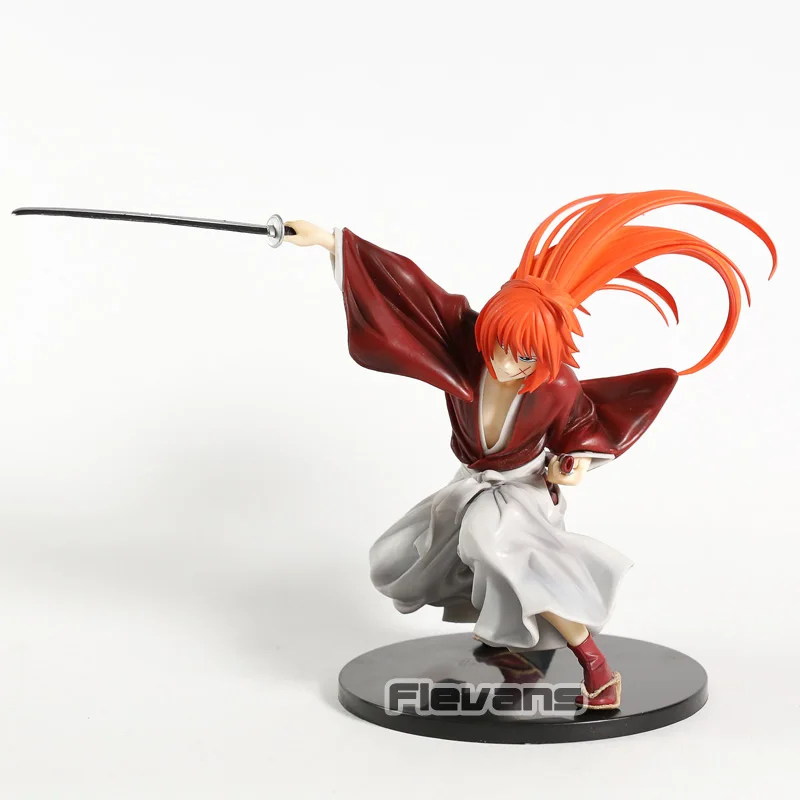 Rurouni Kenshin Himura Kenshin Samurai X фигурка игрушка Коллекционная ПВХ модель Фигурка
