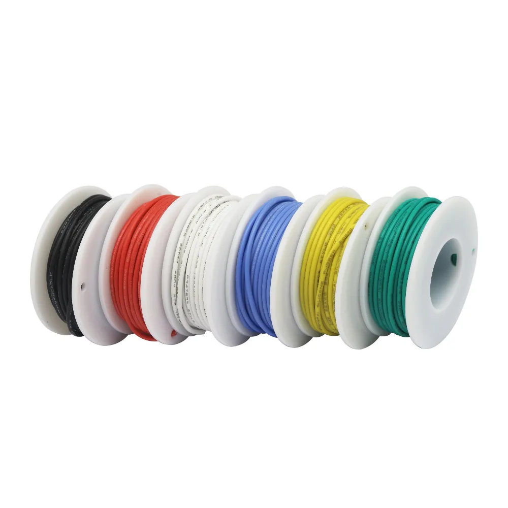 Набор кабелей CBAZY 24 AWG (набор многожильных проводов) калибровочных Гибких