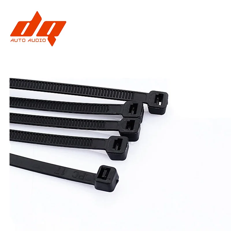 

High quality 3*80/150/200 4*150/200/250/300 Fixed plastic strapping self-locking nylon cable tie belt Strapping Straps For Wires