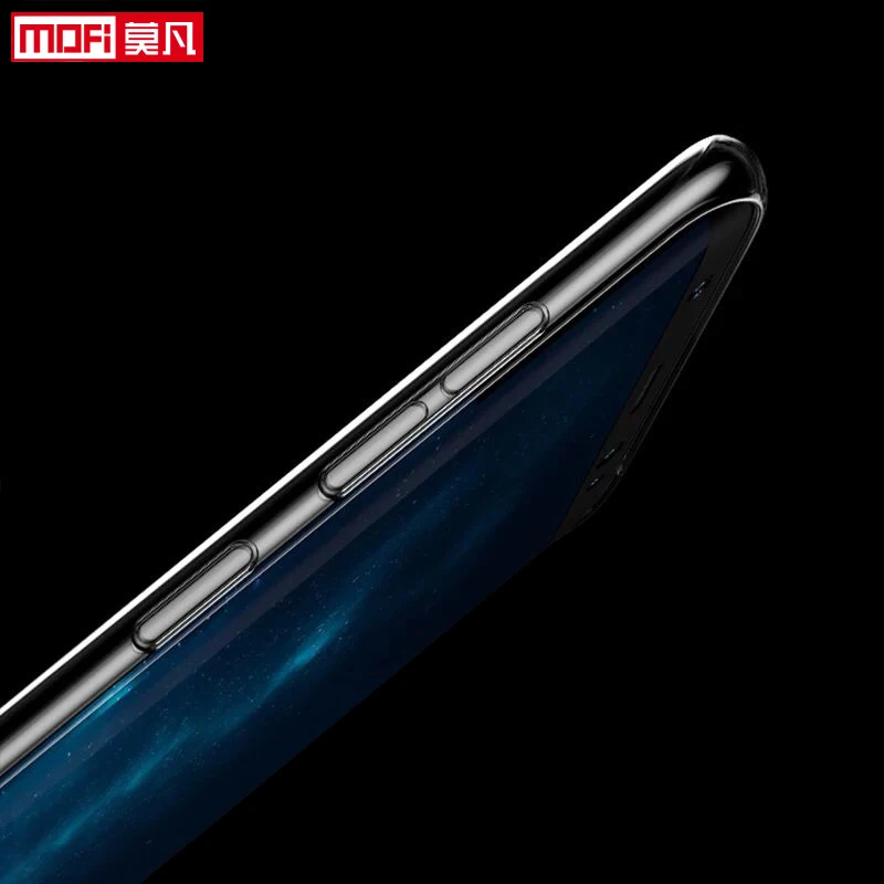 Чехол для Samsung galaxy s8 Мягкая силиконовая задняя крышка mofi ультра прозрачный