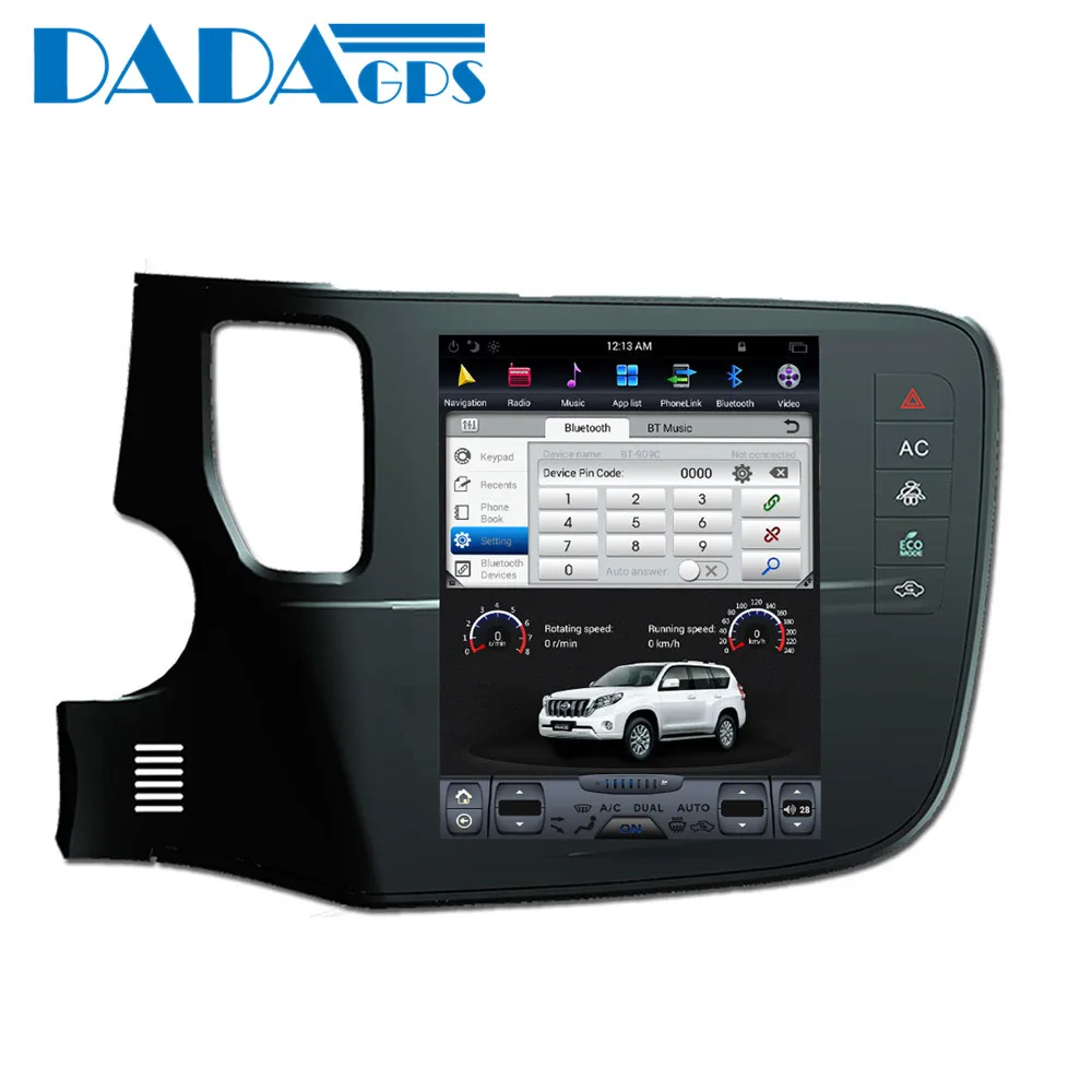 Автомобильный мультимедийный радиопроигрыватель 10 4 дюйма в стиле Tesla Android для