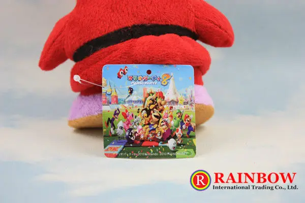 Супер марио плюшевые игрушки мягкая животных застенчивый парень рисунок кукла 6