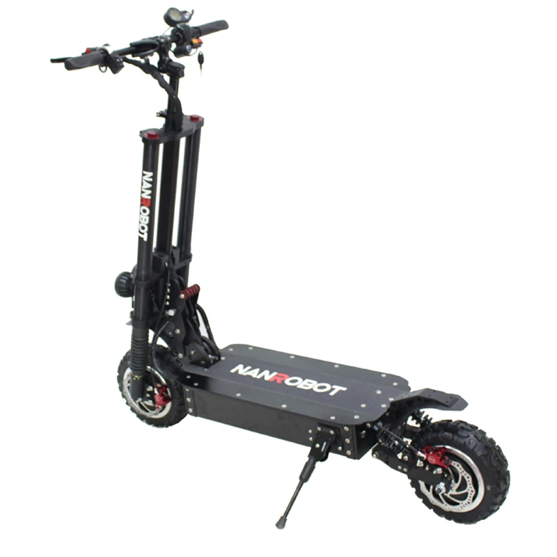 Nanrobot R11 мощный 11 ''скутеры для взрослых 60V 38AH 3600 Вт Мотор позволяют Топ Скорость 85 км/ч и 100 км Электрический 2-ух колесный kick e скутер