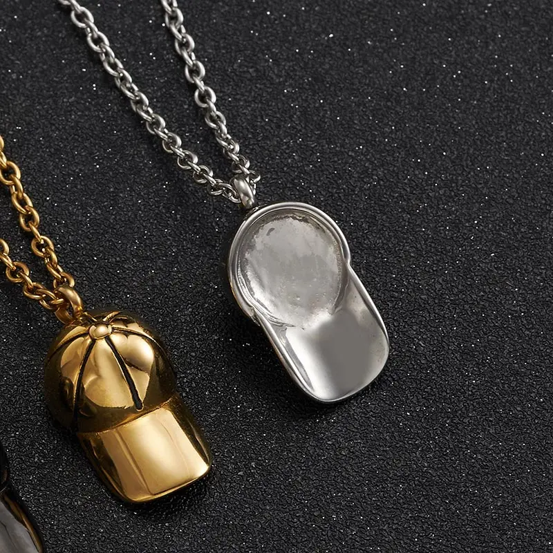 ZFVB повседневная спортивная бейсболка ожерелье Мужская цепочка из нержавеющей