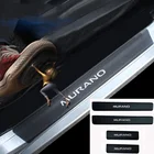 Автомобильный Стайлинг для Nissan Murano, Виниловая наклейка из углеродного волокна, протектор порога, Накладка на порог, защита порогов, автомобильные аксессуары