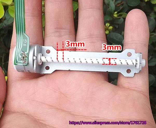 Brand new 15mm stepping motor 2-phase 4-wire stepper with screw rod angle 18~ | Обустройство дома