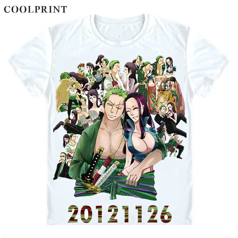COOLPRINT ONE PIECE футболки короткий рукав рубашки с рисунком из Аниме Манга соломенная