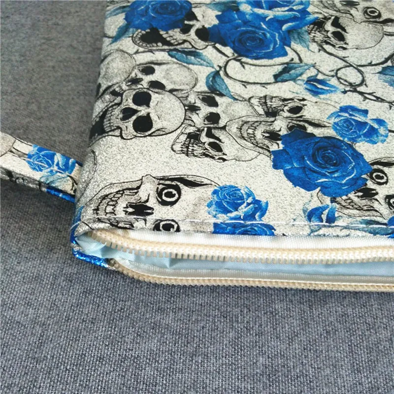 YILE Новая модная женская сумочка из искусственной кожи кошелек сумка цветок череп