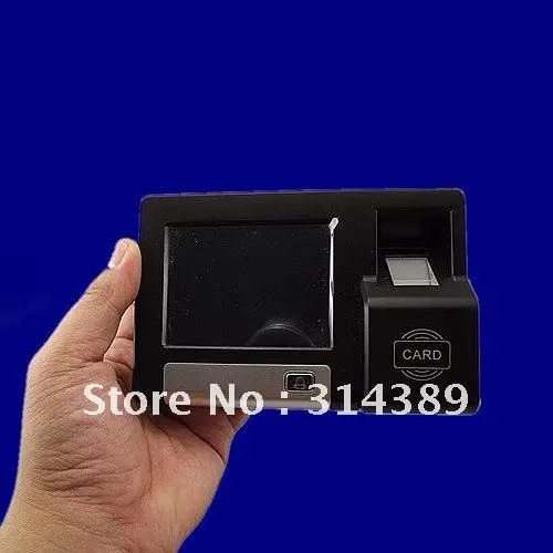 

Biometric Fingerprint Touch Screen TCP/IP/RS485 Access Control EM reader Time Attendance door lock pin code voice