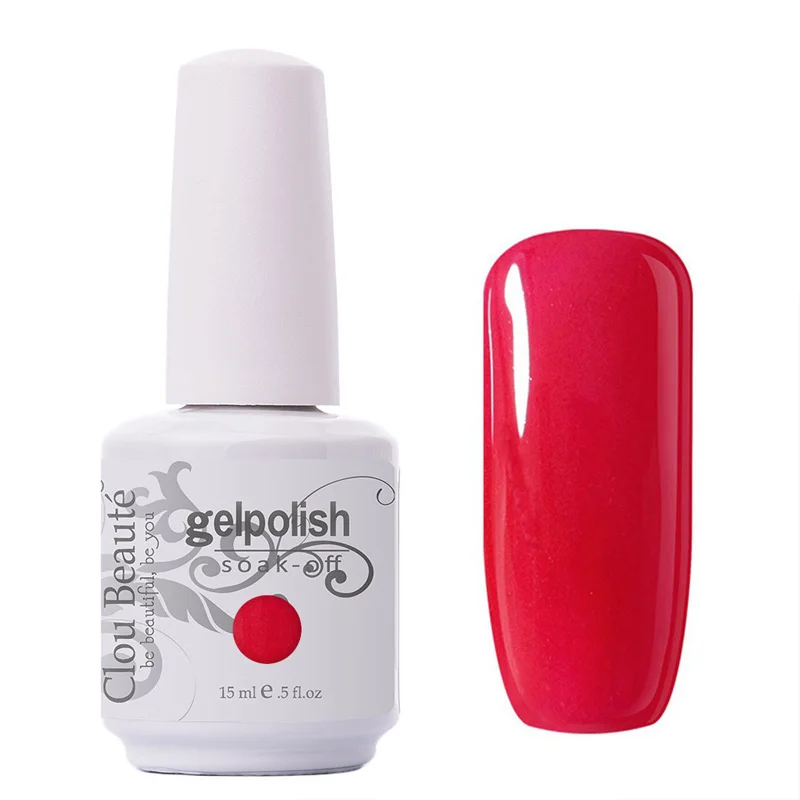 BIZCBB1539 Долговечный Clou Beaute 1 Цвет УФ-гель лак для ногтей Гель-лак Soak Off Top и основа под лак Гель-лак для ногтей гель-лак - Цвет: BIZCBB1539