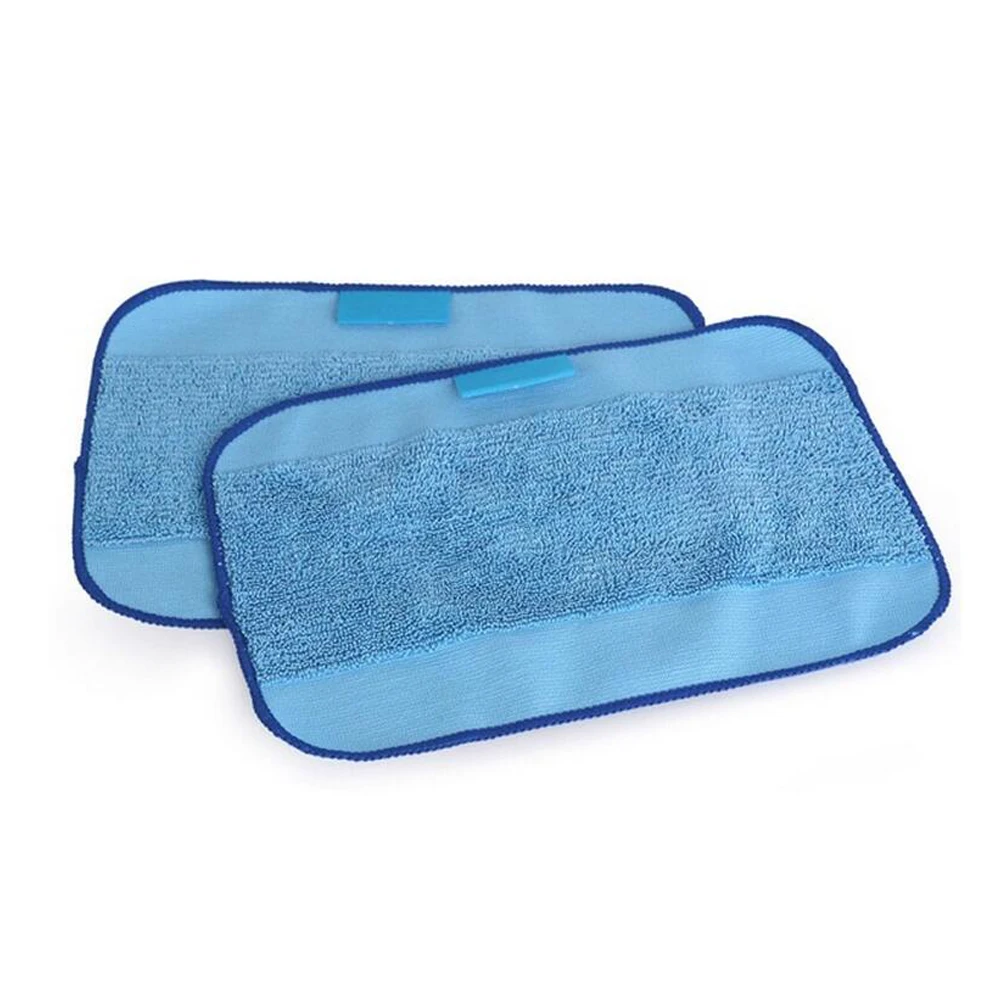 50 шт./лот новые синие Моющиеся Многоразовые салфетки из микрофибры для iRobot Braava 380t