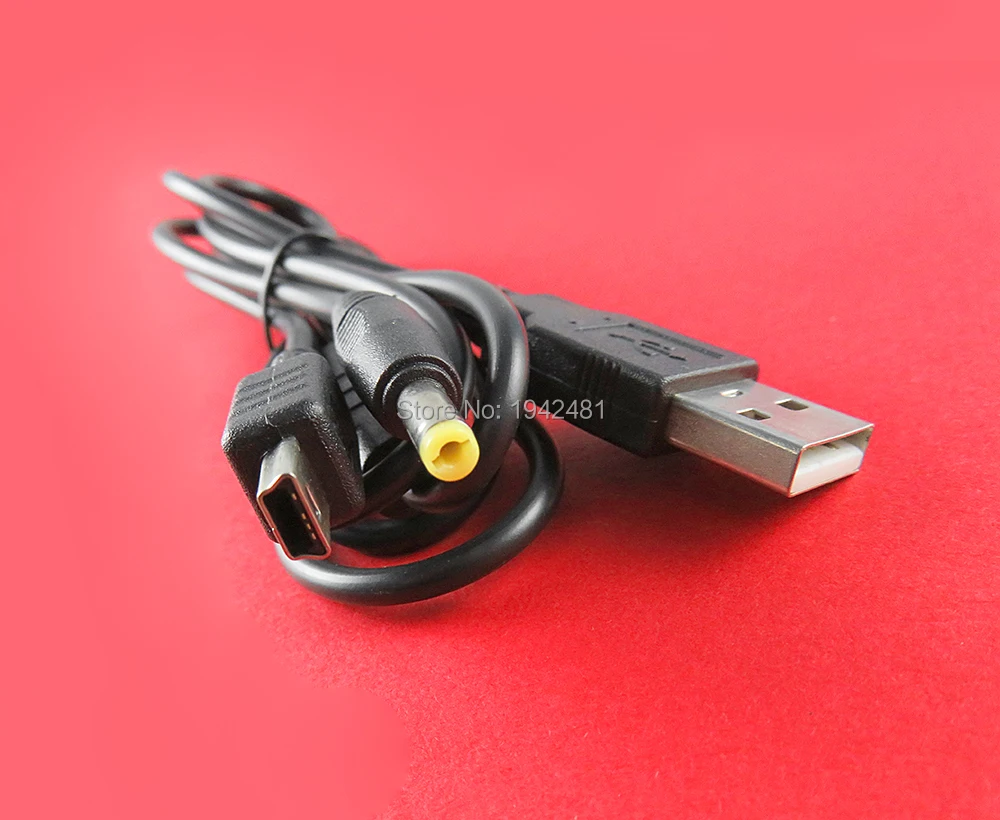 Черное зарядное устройство для передачи данных USB 2 0 кабель 8 м 1 PSP 1000 2000 3000