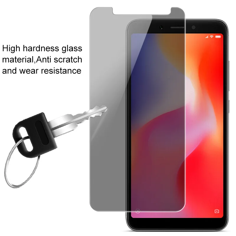 Защита конфиденциальности антибликовое стекло для Xiaomi Redmi 6 6A A закалённое IMAK