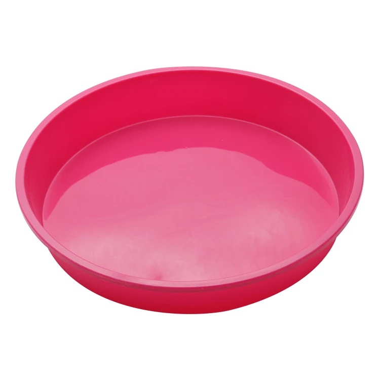 1Pcs Round Silicone Pizza Pan for Baking Wedding Cake Pie Bread Loaf Microwave Oven |