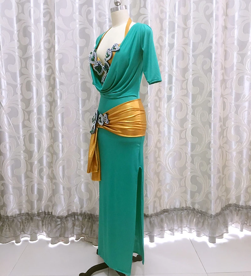 Женское платье для танца живота одежда бальных танцев бюстгальтер + пояс костюм