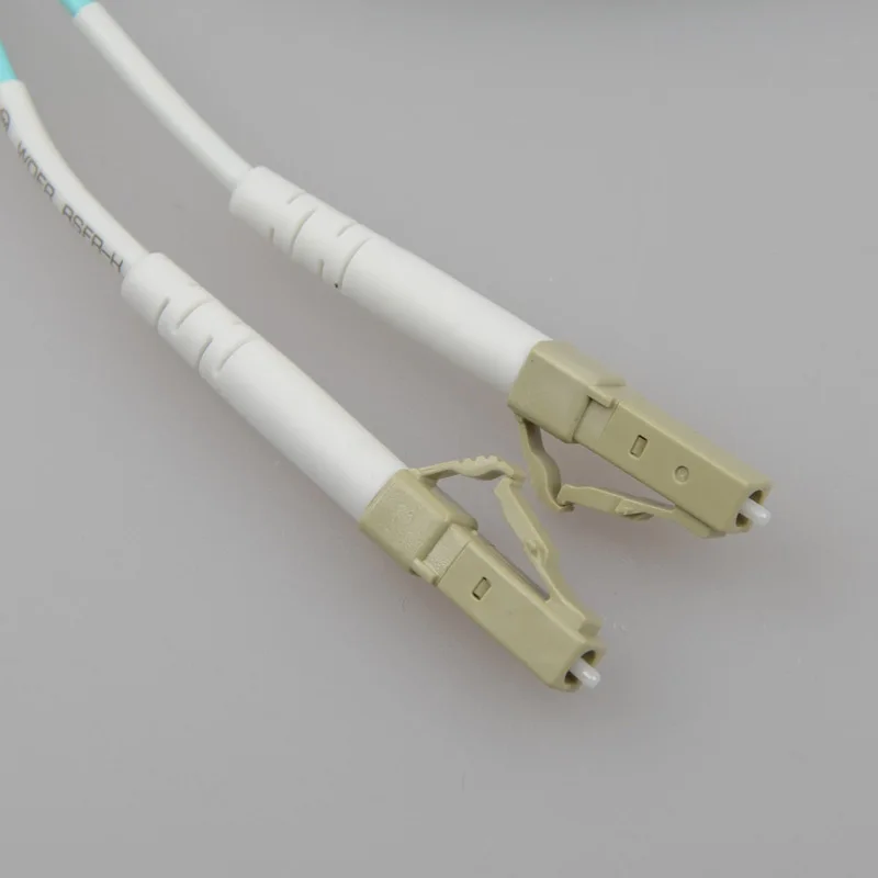 Aqua Color LC to Multimode OM4 волоконный патч-кабель патч-корд мм дуплекс 50/125 любая длина