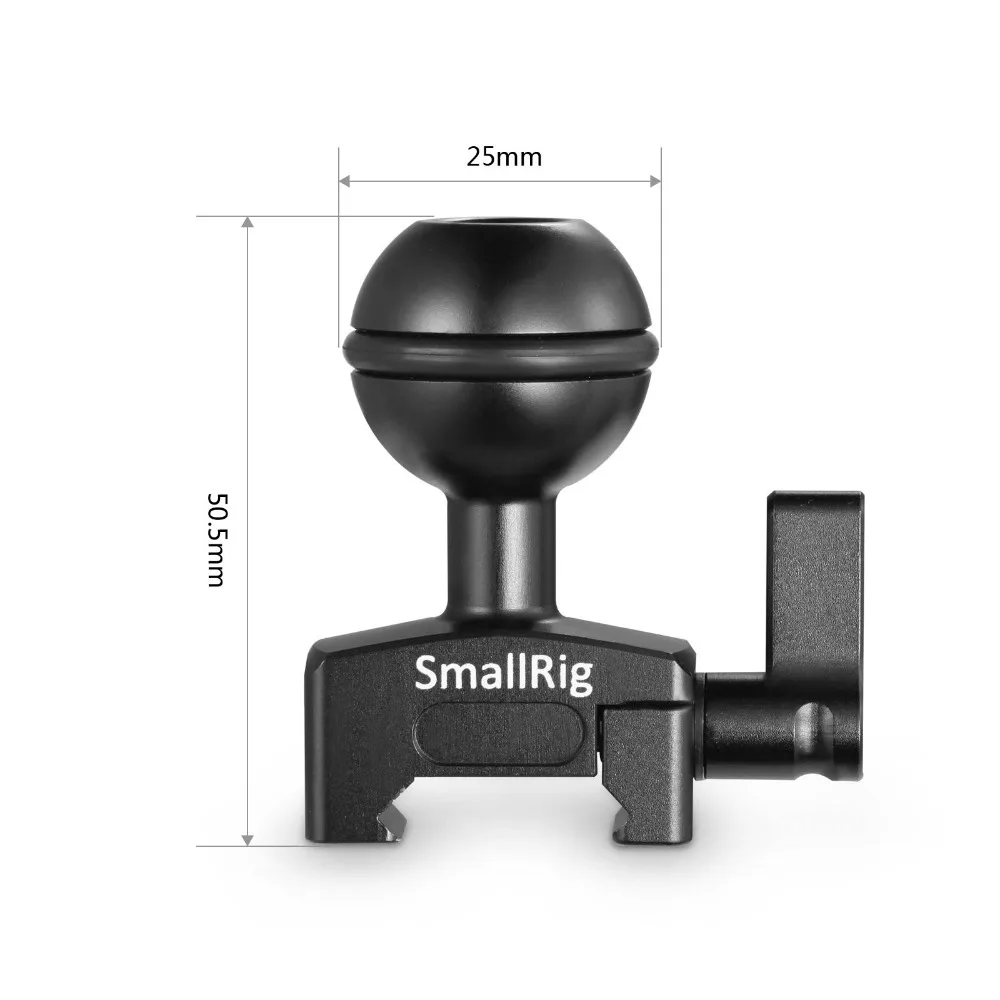 SmallRig двойная DSLR камера с шаровой головкой удлинитель Magic Arms Monitor крепления