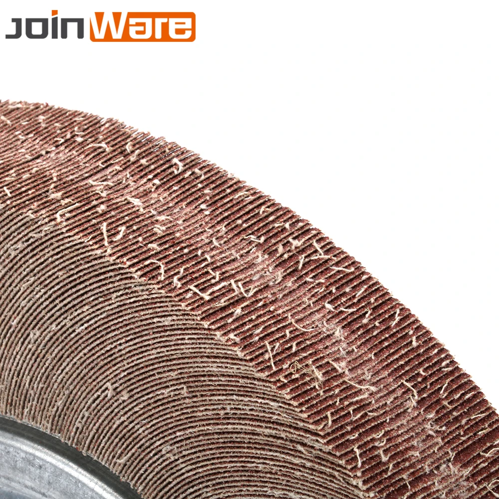 

12" Abrasive Flap Grinding Wheel Sandpaper Sanding Polishing Disc 60 80 100 320# 1Pc