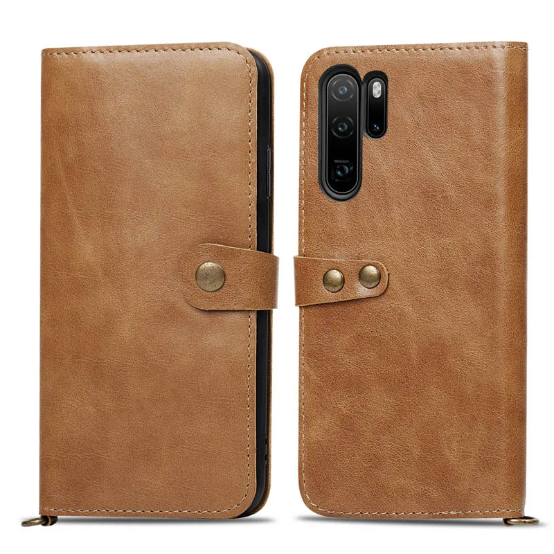 Винтажный чехол из натуральной кожи с откидной крышкой для телефона huawei mate 10pro 20pro P20 P20pro P30 P30pro P30lite, супер роскошный чехол-кошелек, сумки