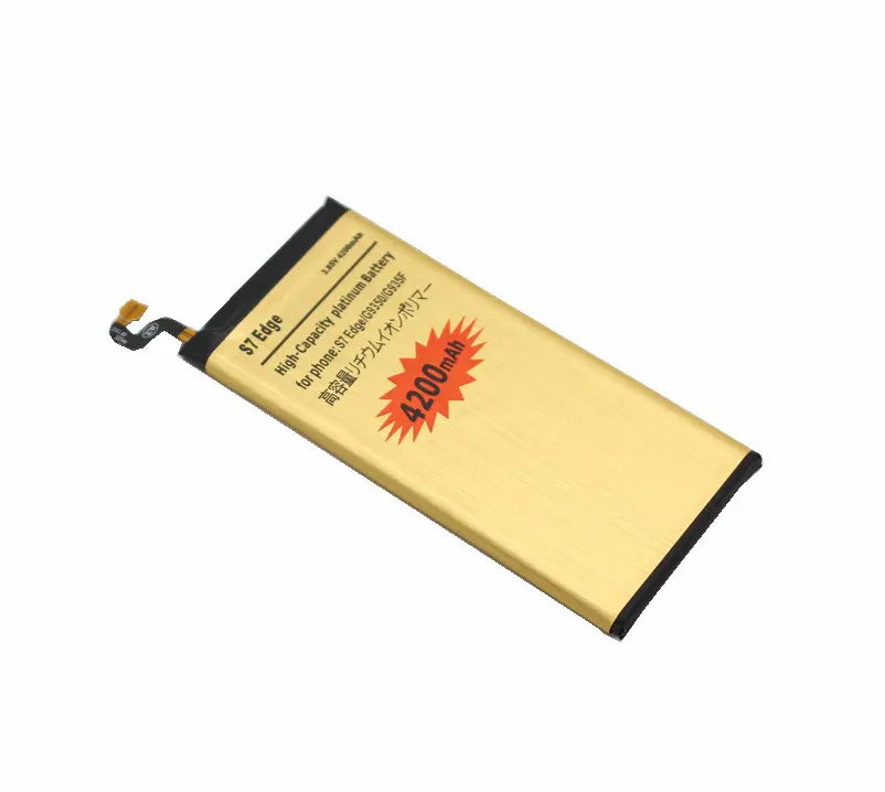 Ciszean 2x4200 мАч EB-BG935ABE батарея золотого цвета для Samsung Galaxy S7 Edge G9350 G935 G935F G935A G935V G935P G935T