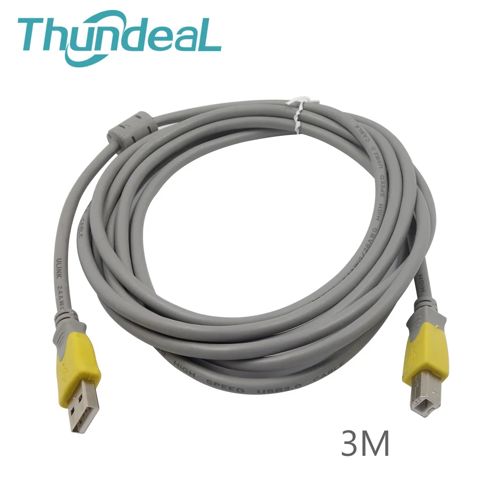 Кабель-удлинитель для ПК 1 5 м 3 USB 2 0 от A до B Male к | Электроника