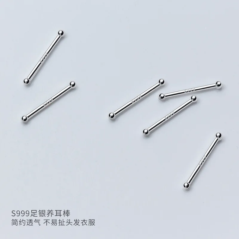 100% 999 Sterling Silver Dripping Glaze Stud Earrings For Women Creative Lady Fashion Jewelry | Украшения и аксессуары