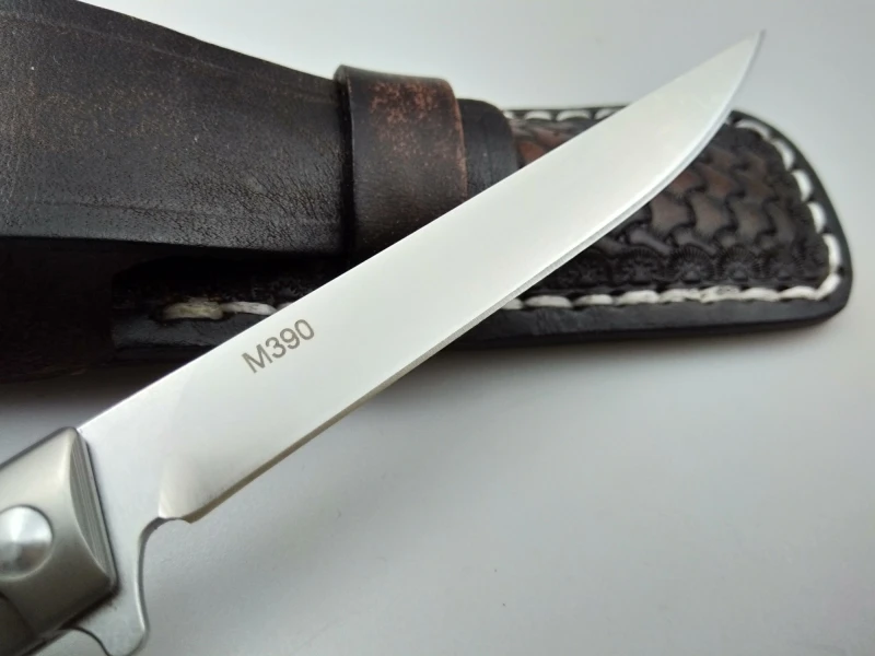 Esiwo EDC Складной нож m390 титановый из углеродного волокна Флиппер Карманный для кемпинга спасательные тактические ручки ножи спасательный подарок инструменты для выживания