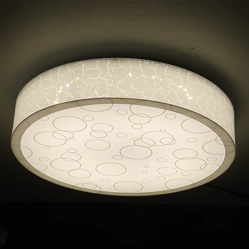 Современные круглые светодиодные потолочные светильники акриловые с яркостью