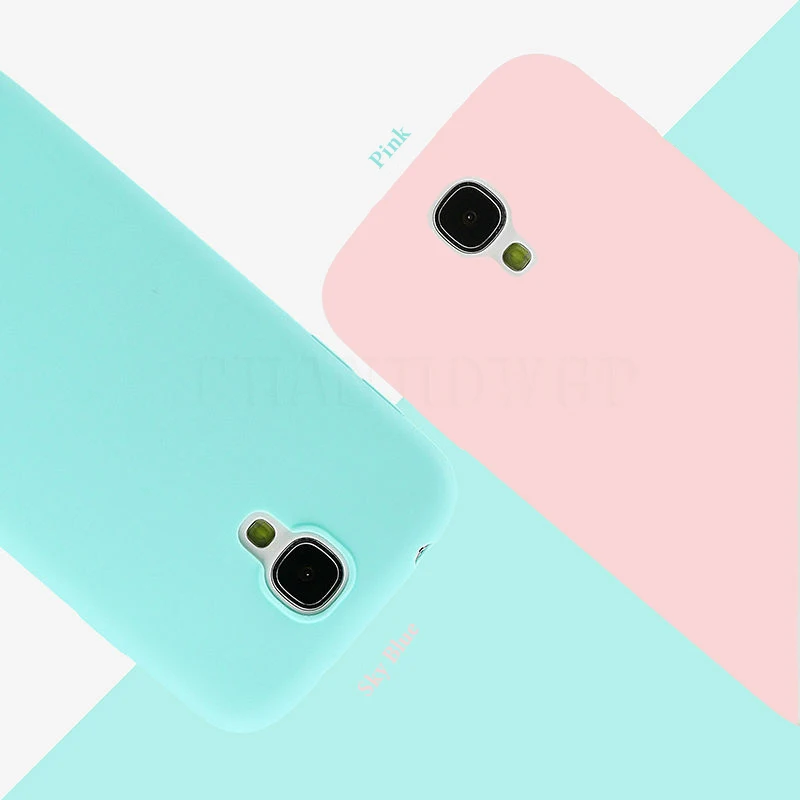 Мягкий чехол карамельных цветов для Samsung Galaxy S IV S4 I9500 I9505 I9506 I9508 I9515 i337 i545 M919 тонкий