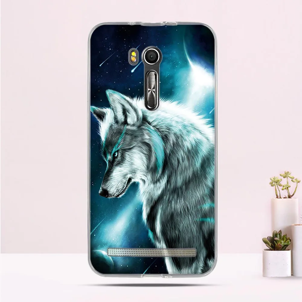 Задняя крышка для Asus ZenFone Go ZB551KL чехол 5 дюйма силиконовые чехлы телефонов из ТПУ