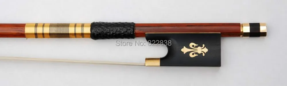 Бесплатная доставка 4/4 высокое качество Pernambuco Круглый бант для скрипки с твердым