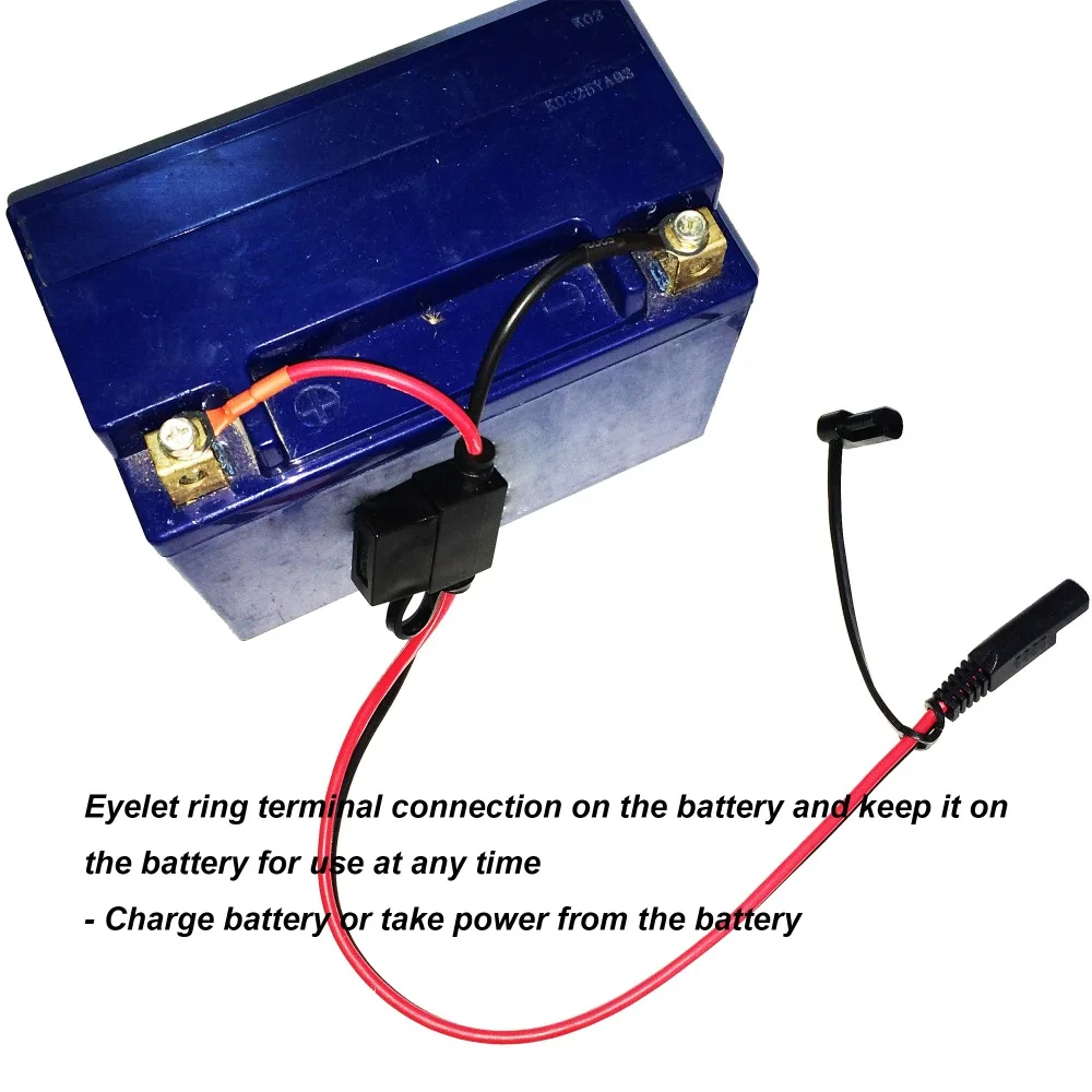 MOTOPOWER вилка SAE к клемме аккумуляторной батареи|plug terminal|plug harnessplug battery |