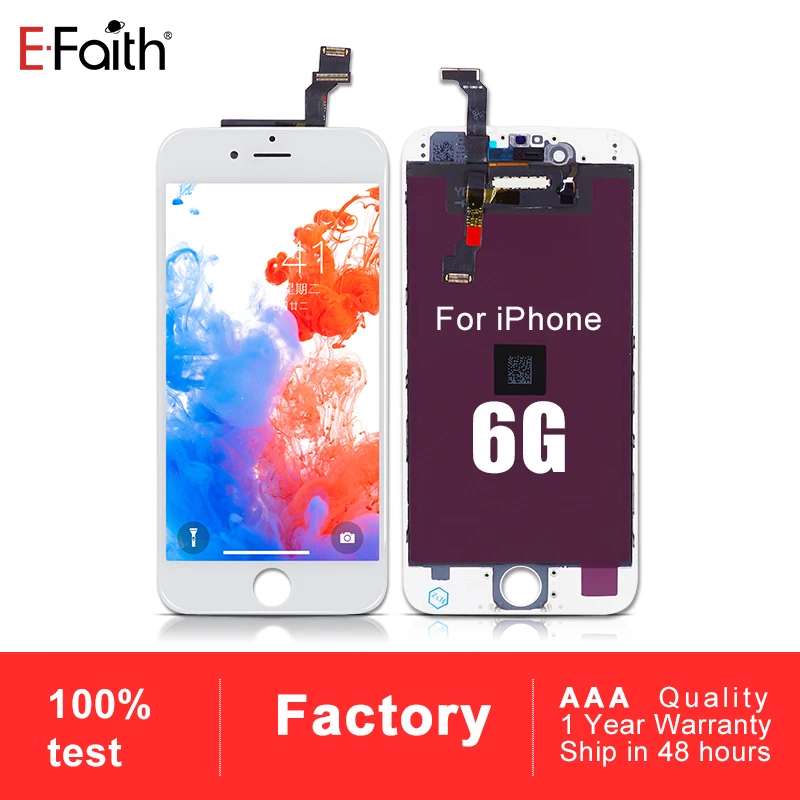 EFAITH 20 шт Высококачественный 4 7 дюймовый ЖК дисплей для iPhone 6 с кодирующий