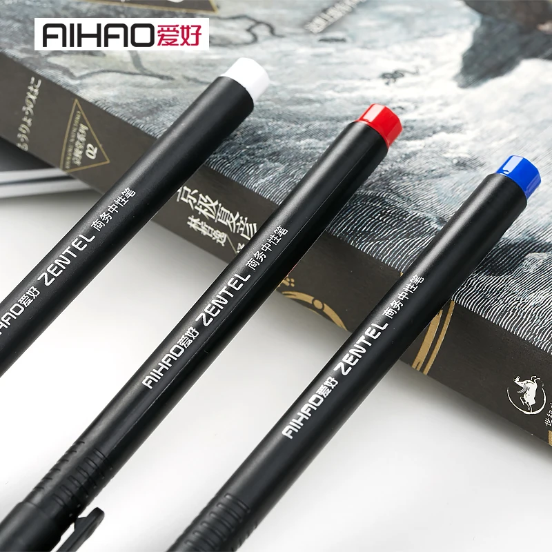 AIHAO деловая ручка 12 шт. подходит для всех 0 5 мм игла кончик офисные принадлежности