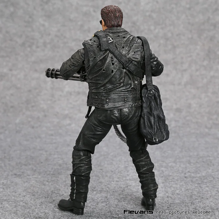 NECA Терминатор 2: Судный День T-800 Шварценеггер ПВХ фигурка Коллекционная модель