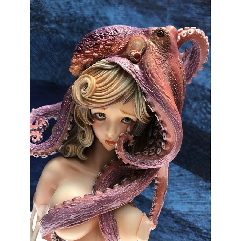 Белая форма из смолы ручной работы GK WF2018 летний Осьминог для мамы маленькая белая