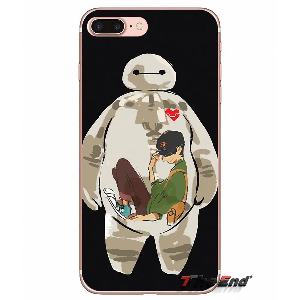 Японии аниме большой герой 6 Полет Baymax Чехол Для Сяо mi красный 4 3 S Pro 4i 4C 5 5S Max