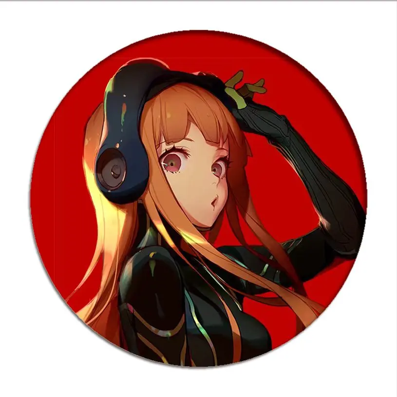 Японская брошь в виде Игры Persona 5 Значки для косплея P5 Джокер коллекция знаков