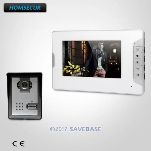 HOMSECUR 7&quot Video Door Entry Phone Call System Electric Lock Supported for Home Security | Безопасность и защита