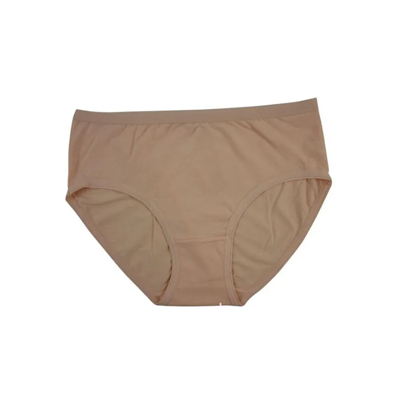 L XXXL размера плюс хлопок Для женщин трусики шорты с высокой талией пуш апом для