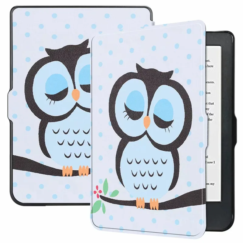Для Kobo Clara Clear HD Funda Ultra Slim Smart Cover кожаный чехол с принтом для KOBO Clara Clear HD 6 дюймов с автоматическим сном/пробуждением