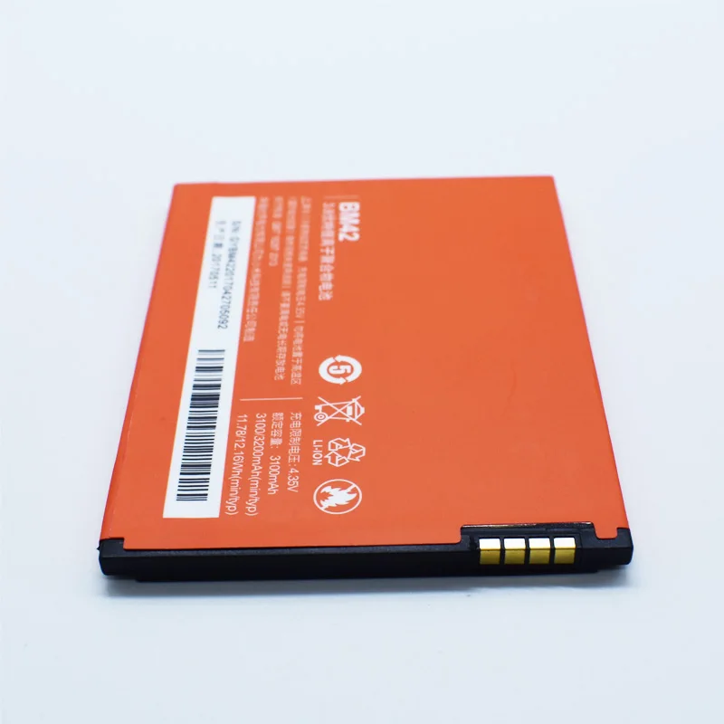 Оригинальный аккумулятор Hekiy BM42 мобильный телефон для Xiaomi Redmi note Hongmi Note Red Rice NOTE 1