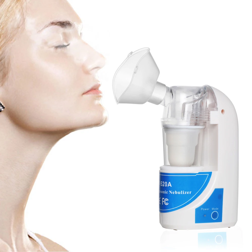 Home Portable Ultrasonic Nebulizer Asthma Inhaler Mini Automizer For Children Adult Inhale Nebulizer Steamer Health Care