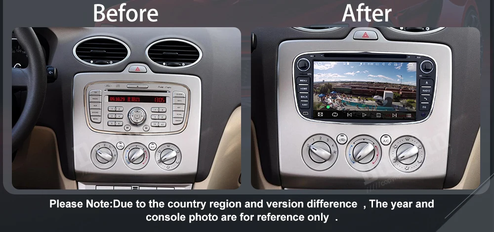 2 din автомобильный радиоприемник gps Android 8,0 для Ford Focus 2 S max Mondeo C-max Galaxy DVD плеер 2008 2009 2010 2011 руль контроль
