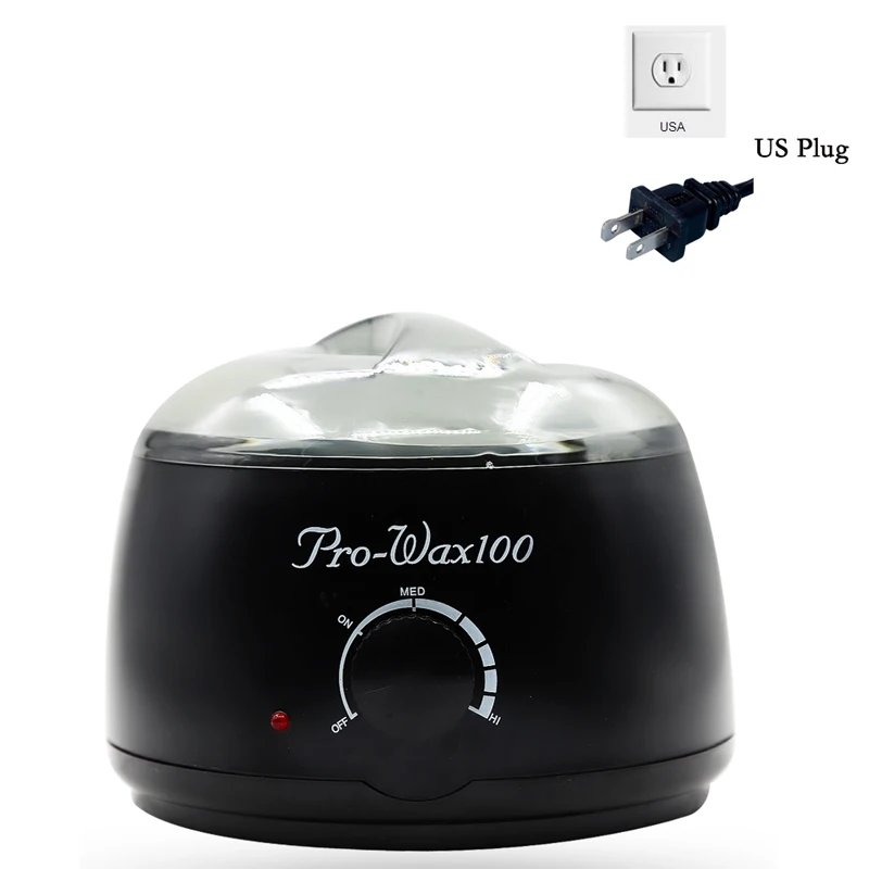 US Plug Парафиновый нагреватель для депиляции, нагреватель воска, нагреватель, машина для удаления волос, Нагреватель восковых бобов для депиляции, эпилятор для воска - Цвет: US Plug