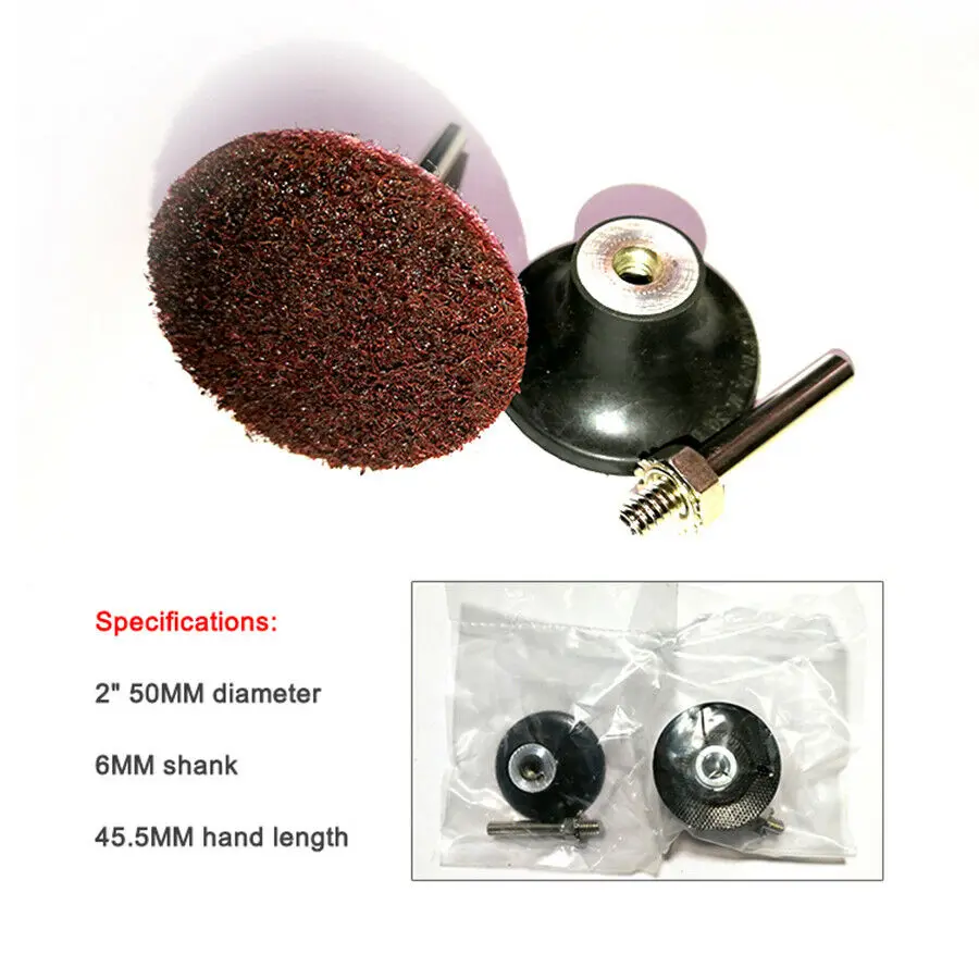 2-дюймовый нейлоновый рулонный замок для полировки поверхности быстрая смена