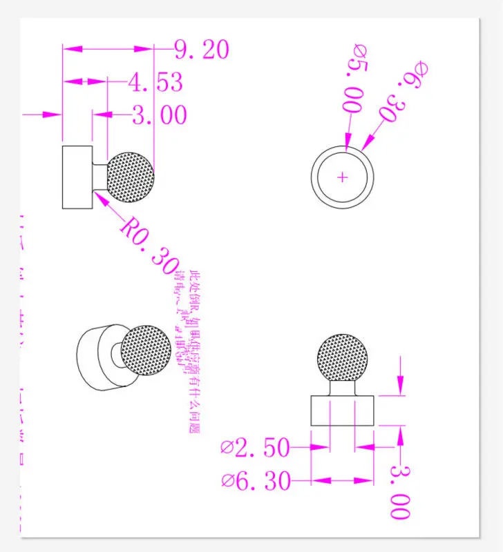 

material : brass knurled parts, 100 pcs, 6.3#9.2 mm (A)