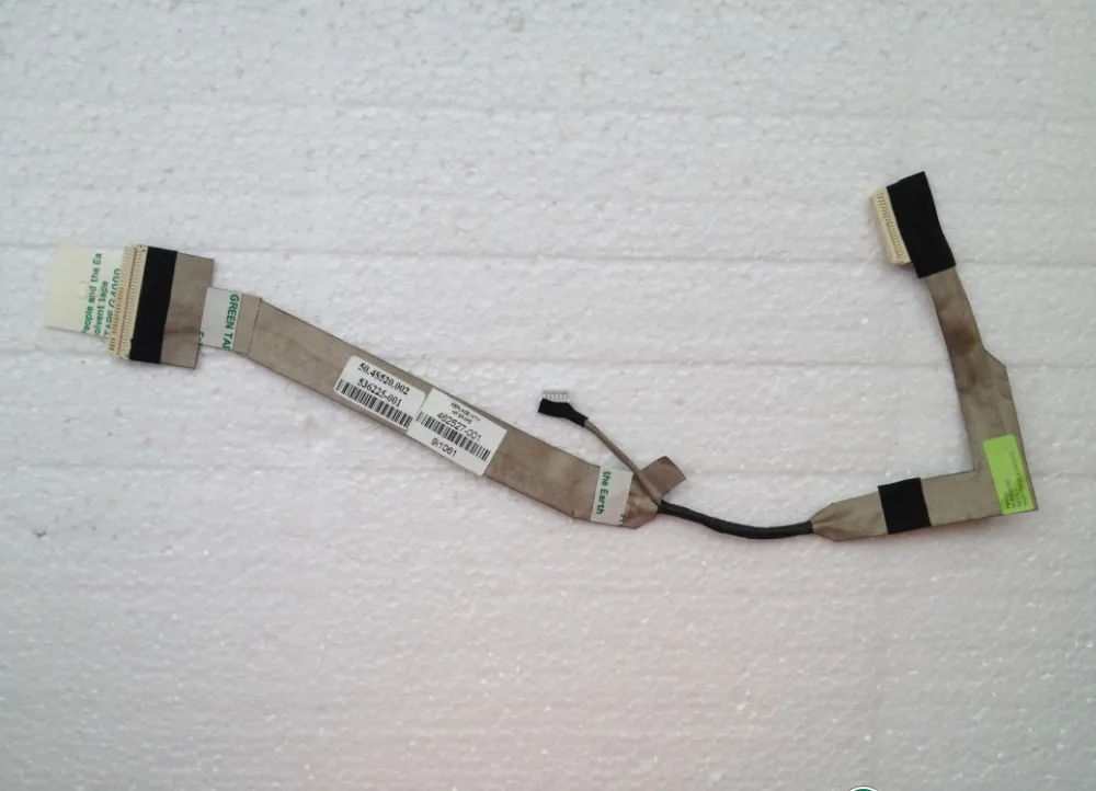 

WZSM Wholesale New LCD Flex Video Cable for HP DV2000 DV2100 DV2200 DV2300 DV2700 DV2600 laptop LVDS cable P/N 50.4s520.002