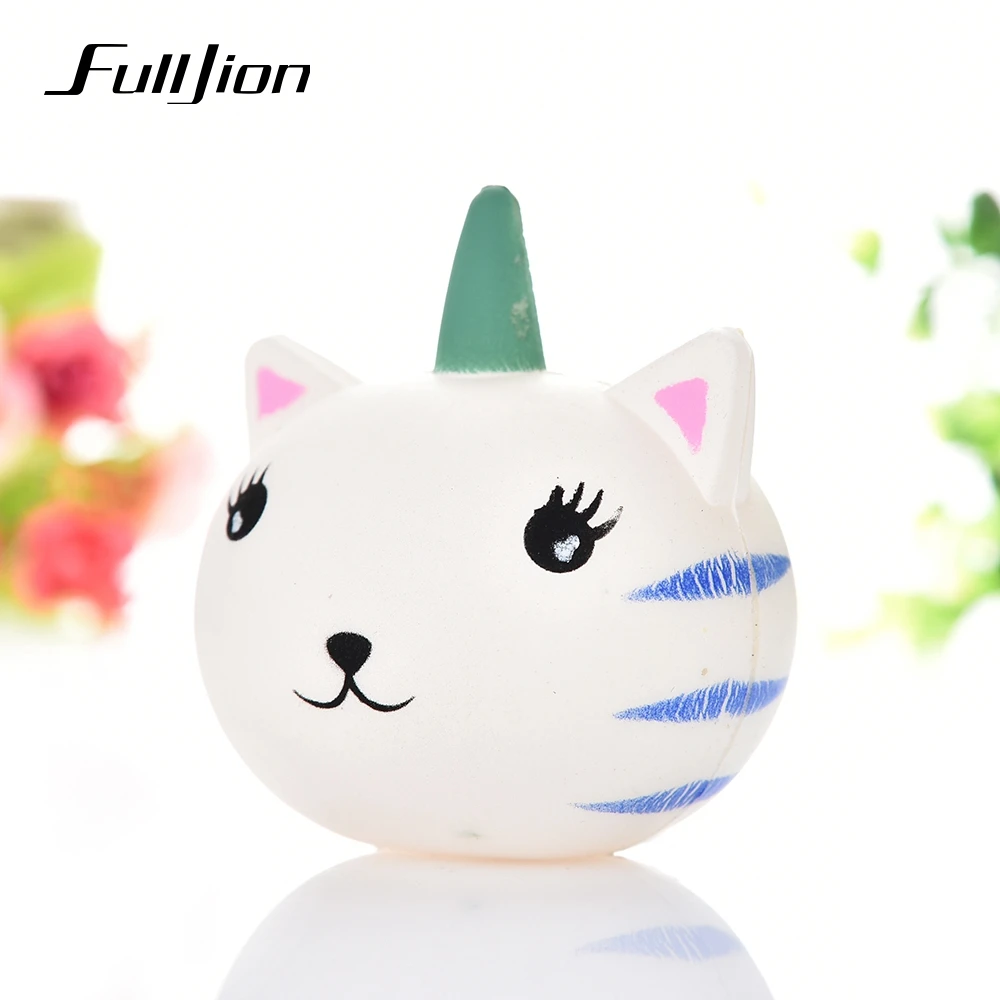 Fulljion Единорог кошка снятие стресса игрушечные лошадки мягкими приколы