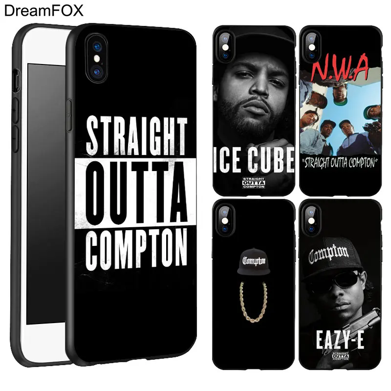 DREAMFOX K216 прямой черный Мягкий ТПУ силиконовый чехол для Apple iPhone 11 Pro XR XS Max X 8 7 6 S Plus 5